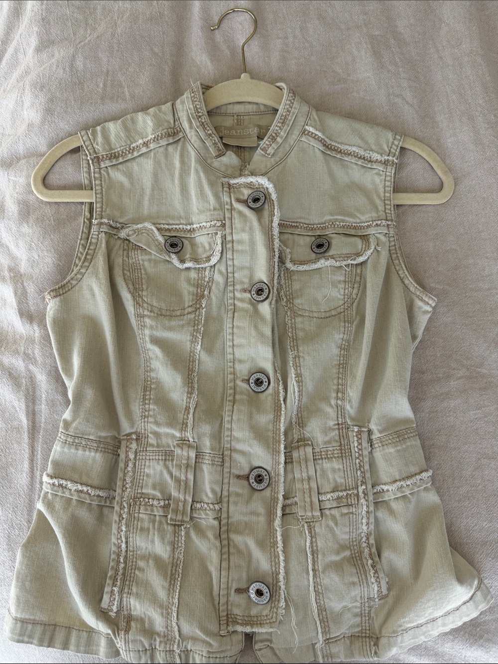 Vintage utility vest from Jean Star